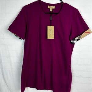 Burberry Tee Shirt Large Women